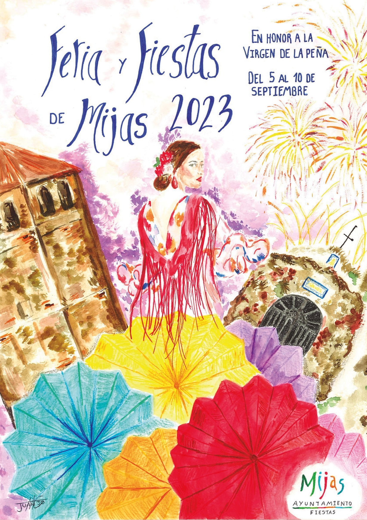 Feria y Fiestas en honor de la Virgen de la Peña 2023 Mijas